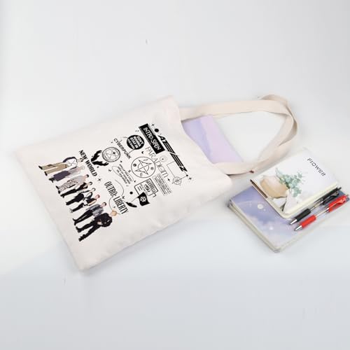 UJIMS Korea-Pop Boy Group Gift Aniteez Character Fans Tote Bag Singer Album Inspired Gift Music Lover Merchandise4