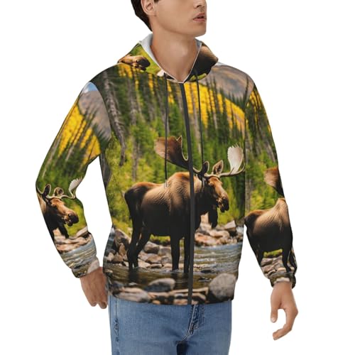 Sweat à capuche fermeture éclair intégrale homme EdWal