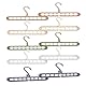 Eruceky 9 in 1 Kleiderbügel, Cascading Clothes Hanger, Multi Bügel Magic Hanger Organizer, für Kleiderschrank Closet (5 Farben)