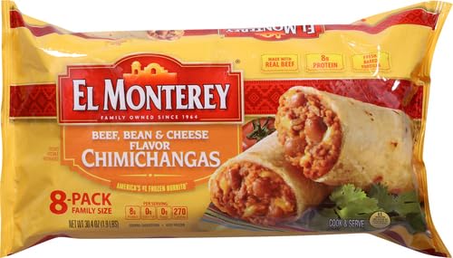 El Monterey Beef, Bean And Cheese Flavor Chimichangas thumb #1