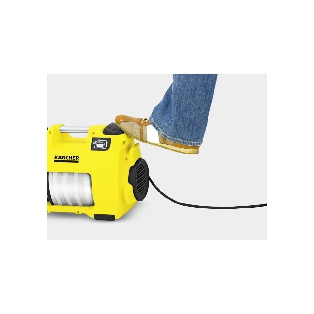 Kärcher 16453660 Pompe 2 en 1, 1000 W, Jaune/noir