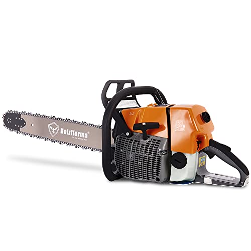 Holzfforma 92Cc G660 Gasoline Chain Saw Chainsaw With 36 Inch 114Dl 3/8" .063" Guide Bar And Saw Chain Tank Protective Guard #TOP1