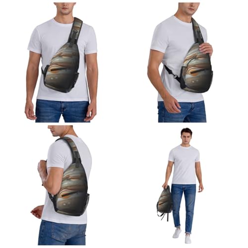 Bolso cruzado Jupiter Landscape para hombres y mujeres miniatura 7