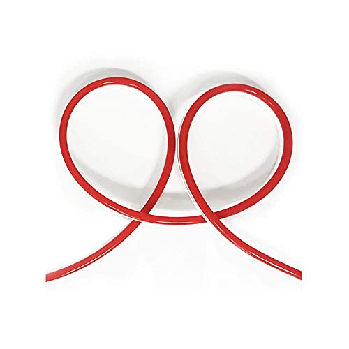 Vasten Red Led Neon Rope Light Flexible Hoses Ip67 Decoration Light 8Mm Led Neon Flex Strip String Ribbon Tape Wire Cord Flexible Tube Linear Accent Decorative Mood Party Outdoor Indoor #TOP3
