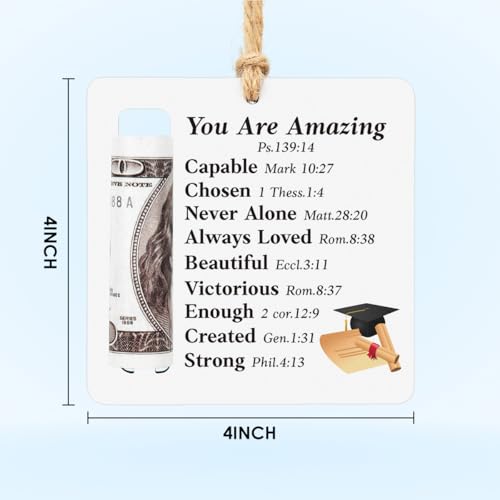 Graduation Money Holder Funny Graduation Gifts for Her Him Class of 2025 Graduation Gifts for Women Men Grad Money Holder Decorations2