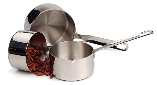 RSVP International Endurance Stainless Steel Measuring Pan Scoop, 2 Cups | Dry or Liquid | Baking or Cooking | Perfect for Feeding Pets, Cat Dog Food, Bird Seed, etc. | Dishwasher Safe - Thumbnail 2