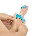 Correct Toes – Bunion Corrector, Toe Separator & Toe Spacers for Men and Women, Unisex, Aqua, Large