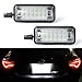 License Plate Light, GemPro 2-Pack LED License Plate Lamp Assembly for Subaru BRZ Scion FR-S Impreza WRX STi Legacy Crosstrek Toyota 86, Powered by 18SMD Xenon White LED Lights