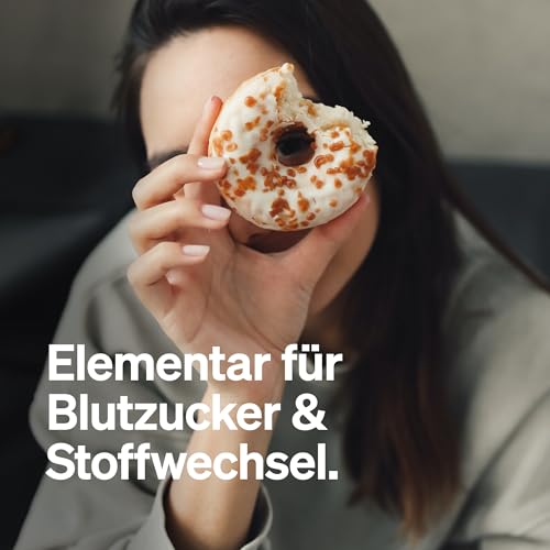 natural elements Chrom aus Chromium Picolinate – hochdosierte 200 mcg Chrom pro Tablette – 365 Tabletten – vegan, ohne unnötige Zusätze – in Deutschland produziert & laborgeprüft