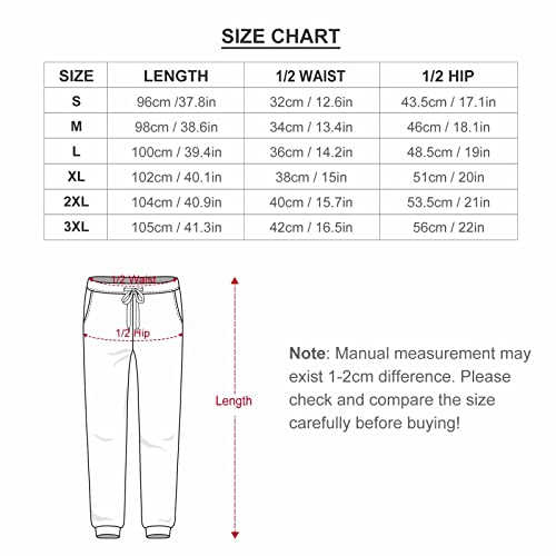 Qjjinxior Jogginghose, Palmblatt- und Monstera-Sweathose, Damenhose mit Kordelzug für Workout, Lounge, Sport, Weihnachtlicher Dackel-Hund, XL