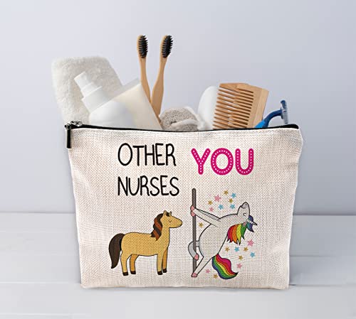 Sufamb Funny Other Nurses and You Makeup Bag,Nurse Nursing Cosmetic Pouch for Women,Nurse Gifts for Nursing Student,Nurses Week Gifts,Nurse Graduation Birthday Gifts for Her,Nurse Gifts from Patient4