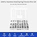 280Pcs Stainless Steel Roll Pin Assortment Kit Metric Slotted Spring Pins M1.5 to M8 Split Tension Pins for Automotive Machinery Industrial Repair