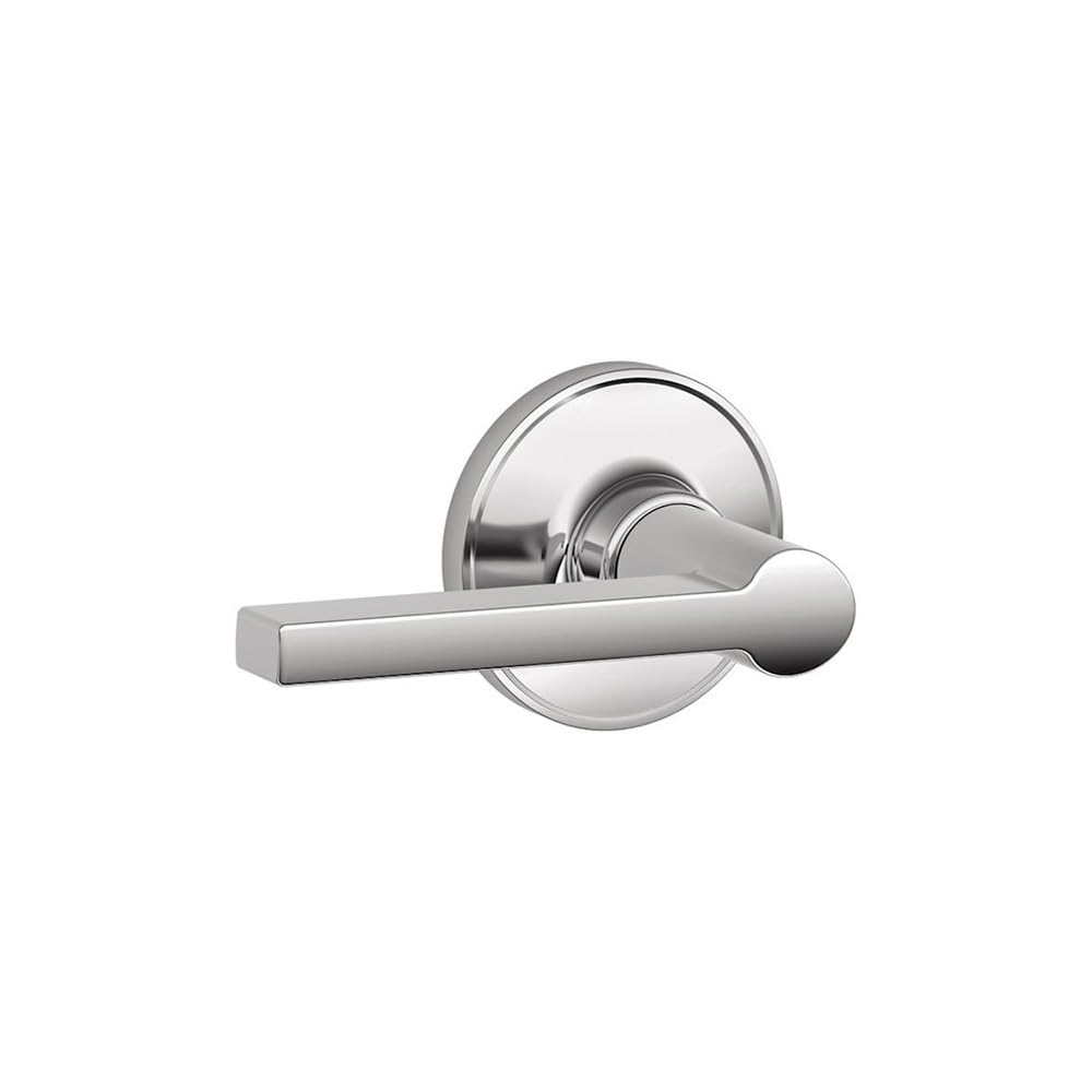 SCHLAGE Dexter by Schlage J10SOL625 Solstice Hall and Closet Lever, Bright Chrome