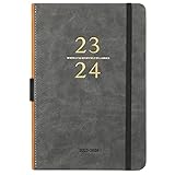 Planner 2023-2024 - Weekly & Monthly 2023-2024 Planner with Pen Holder, July 2023 - June 2024, 5.75"