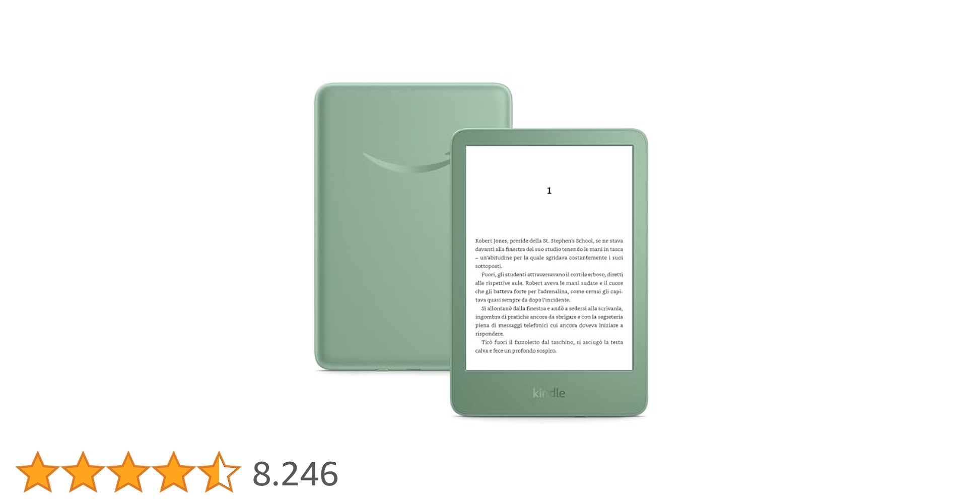 Kindle Paperwhite 16 GB Nero - Schermo 7'' Antiriflesso, Batteria Settimane, Senza Pubblicità