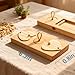 2 Pack Guinea Pig Foraging Toys, Guinea Pig Enrichment Toys Wooden Interactive Bunny Puzzle Toys, Small Animals Hide Treats Dispenser for Hamster, Rabbits, Bunny, Chinchillas