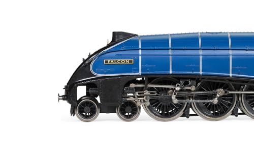 Hornby TT:120 Modelleisenbahn TT3009M BR Klasse A4 Klasse 4-6-2 60025 „Falcon“ – Lokomotiven der 4. Ära, Blau