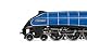 Hornby TT:120 Modelleisenbahn TT3009M BR Klasse A4 Klasse 4-6-2 60025 „Falcon“ – Lokomotiven der 4. Ära, Blau