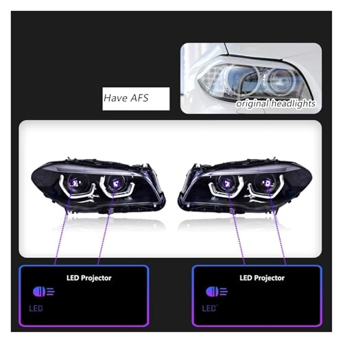 LED Headlights For BMW 5 Series F10 F18 2010 2011 2012 2013 2014 2015 2016 LED Headlamp Car Lights Full LED Projector Front Lights Turn Signal Plug Play Headlamps Assembly(10-13 Have AFS) - Image 4