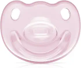 Chupeta 100% Silicone Divertidas 0 a 6 meses Lillo – Rosa