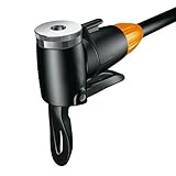 SKS GERMANY E.V.A.-Kopf im Polybeutel mit Header, Fahrrad-Zubehör, Hebelstecker, kompatibel mit allen SKS Standpumpen, geeignet für alle Ventilarten, Schwarz/Orange