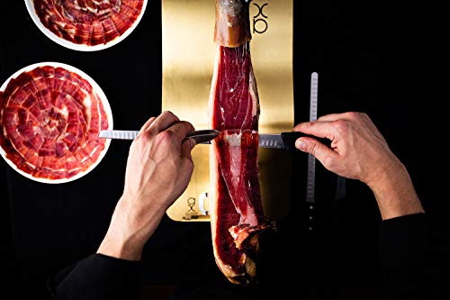 Acorn-Fed 100% Iberico Ham (Shoulder) 10-12 Lbs. Pack Ham+Holder+Knife #TOP2
