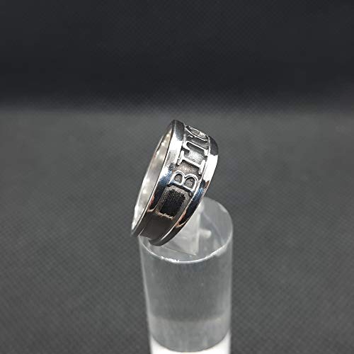 Bague en argent massif 925 BITCH : un bijou poinçonné aux finitions prestigieuses