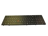 New Genuine HP Elitebook 8560w 8570w Keyboard with Frame 9Z.N6GBF.B01 690647-001