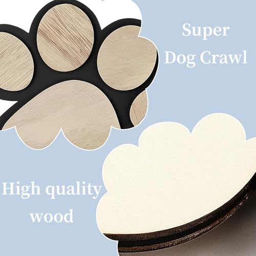 Audio frequency% 2 Stück Hundegarderobe Holz, Hundegarderobe Hundeleinen Halterung Wand Garderobe Hund, Zum Aufhängen Von Hundeleinen, Halsbändern, Schlüsseln, Hüten