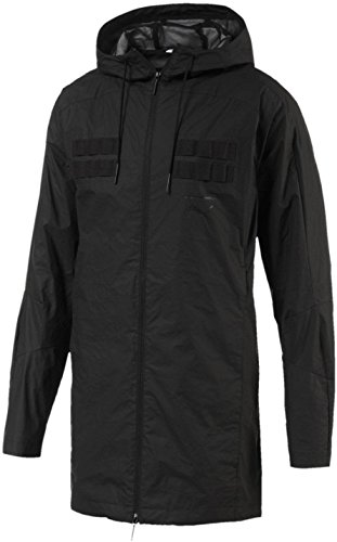 Veste à capuche pour homme Puma Pace Lab noir en taille L