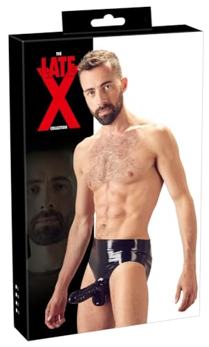 Slip Latex Collection Noir S : sous-vêtement ajusté de haute qualité