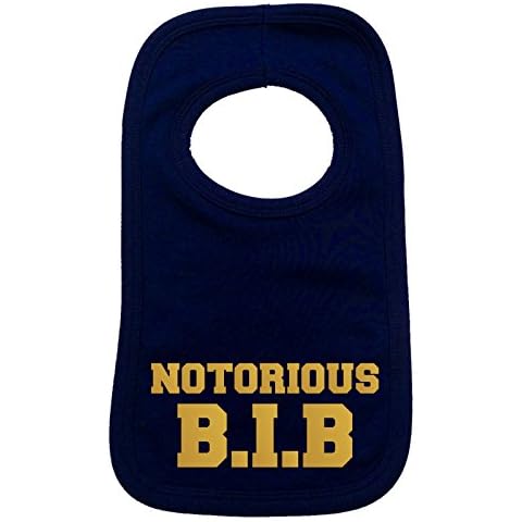 Novelty Funny Top - Baby NOTORIOUS B I Bib Red gifts suits Cover