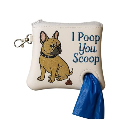 - Dispensador de bolsas para excrementos para perros, dispensador de bolsas higiénicas portátil, solución higiénica y diseño para paseos caninos, práctico para salidas al aire libre