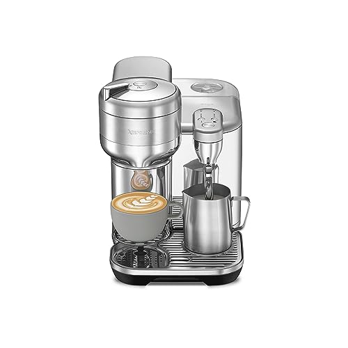 Nespresso Vertuo Creatista Coffee and Espresso Maker by Breville, Brushed Stainless Steel