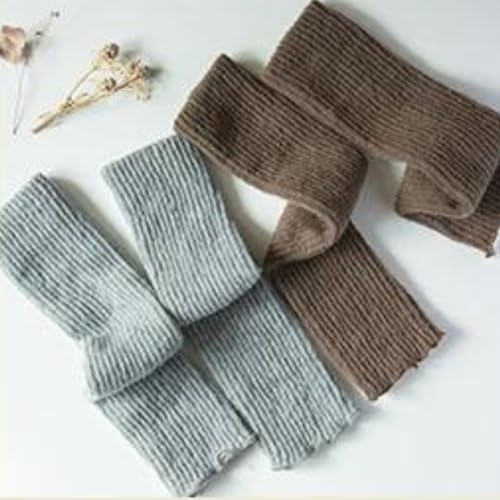 Image of Kakun Japan Signature 'Mofmofu' Silk Leg Warmers - Arm Warmers Cozy Sleep, Made in Japan - Winter Comfort for Pregnant Women