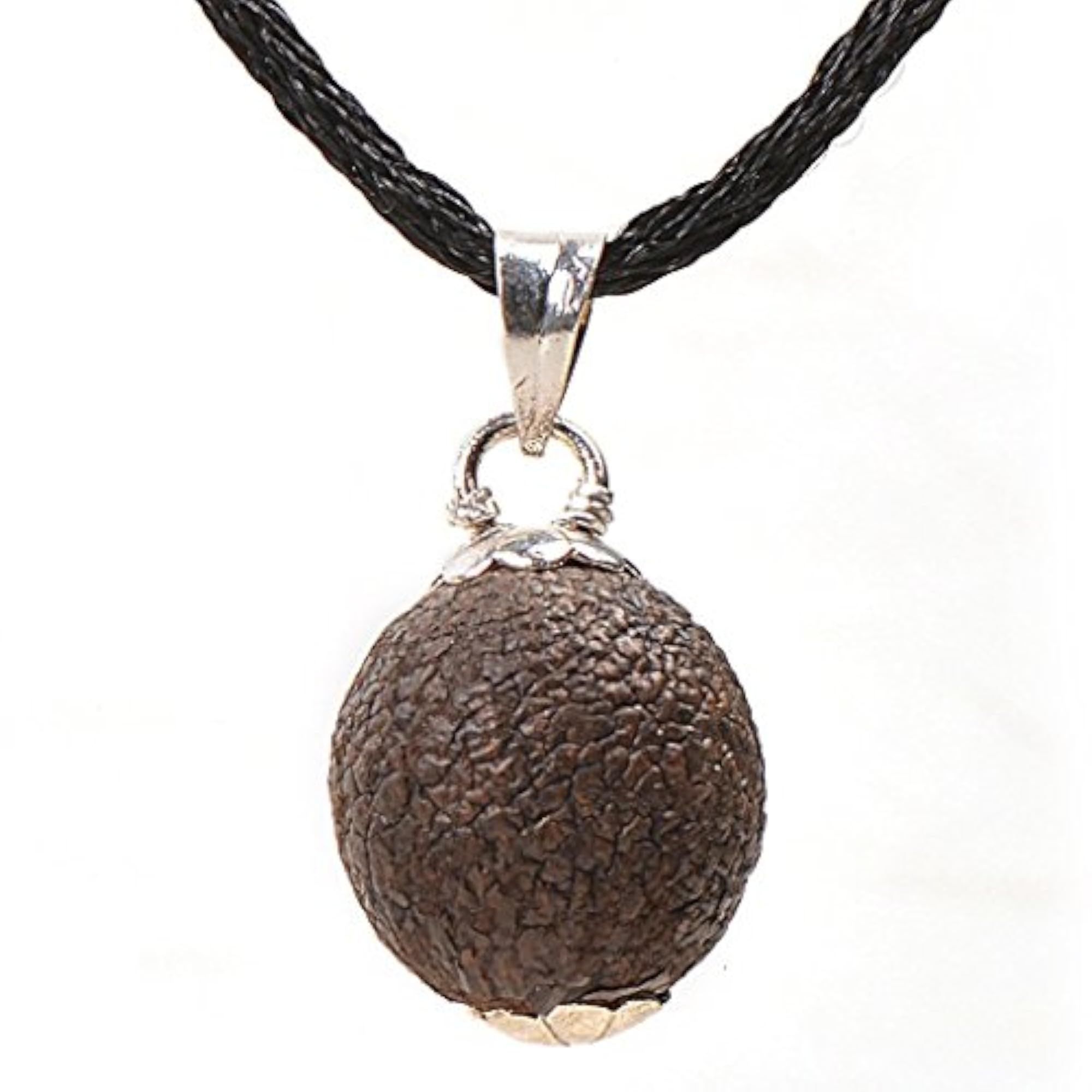 Original Nazar Battu Bead Silver Pendant, Energized