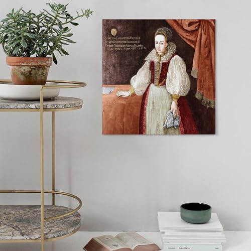 Comtesse Elizabeth Bathory impression sur toile aux détails précis