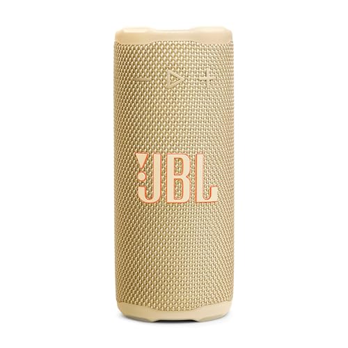 JBL Grip - Compact Bluetooth Speaker with Bold Pro Sound and Ambient Light, up to 14 Hours of Playtime, Water, Dust and Drop-Proof (IP68), & Multi-Speaker Connection with Auracast™ (Yellow)