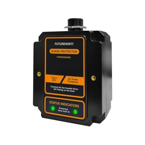 FHSPD2SURGE Ultimate Surge Protector, Voltage Display,120/240V,72kA/Phase,1880 Joules (Total) Cover