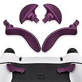eXtremeRate Back Paddles for PS5 Edge Controller, Metallic Grape Replacement Interchangeable 4PCS Metal Back Buttons - Controller NOT Included - Image 2