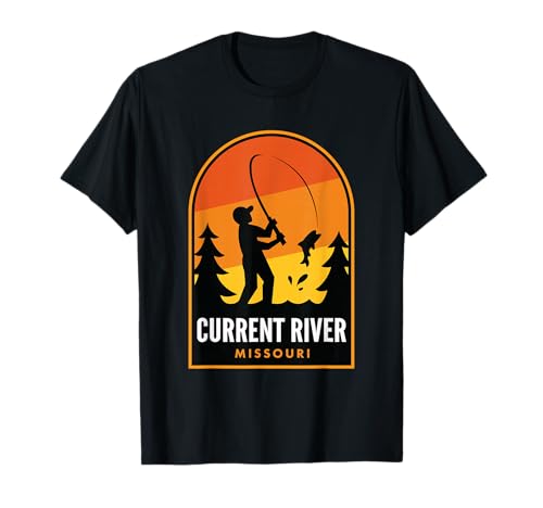 Current River Missouri Fishing T-Shirt