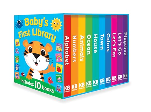 Image of Baby’s First Library 10-Book Set - Board Book Set for Babies and Toddlers, Ages 0-4