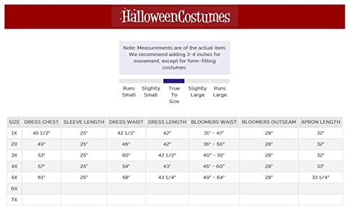 Fun Costumes Raggedy Rag Doll Plus Size Costume Size 1X-3X 4X Royal,White,Red #TOP1