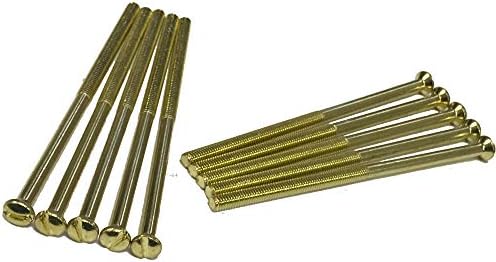 Brass Electrical Screws Long 50mm, 75mm Electrical Socket Switch Screw (20, 50mm)