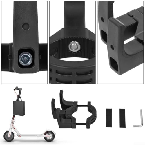 Colgador NexRen para manillar eléctrico de scooter con fijación de ABS fácil y doble gancho 5