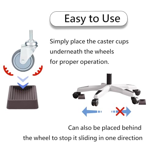 Jayen 2X2.75-WN-4 Furniture Wheels Caster Cups thumb #2