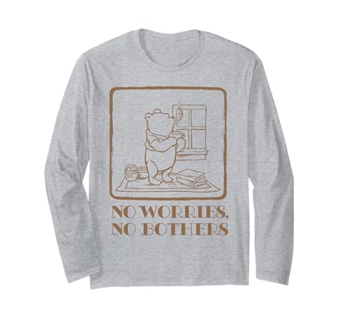 Disney Winnie the Pooh No Worries No Bothers Pooh And Coffee ����T�V���c
