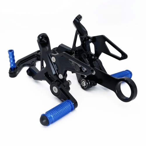 PROCNC Motorcycle Aluminum Rearsets Foot pegs Rear sets Footrest Fit for BMW S1000RR 2019 2020 2021 2022 2023 2024 2025 (Blue) by DEFUMP - Image 3