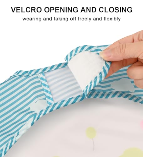 مريلة أطفال بأكمام طويلة، مريلة سموك بأكمام مقاومة للماء للأطفال الرضع والصغار من 6 إلى 36 شهرًا، قابلة لإعادة الاستخدام مع جيب لالتقاط الطعام (حوت أزرق)
