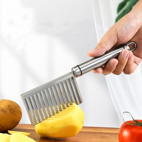 Cortadora de papas VANZACK acero inoxidable 22.5 cm miniatura 6